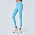 thumbnail image 4 of adviicd Tights – Soft & Stretchy Everyday Lightweight Leggings for Women - Active Base Layer Pants (Sky Blue, L), 4 of 8