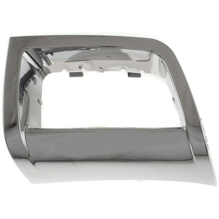 Chrome Fog Light Trim - 06 - 09 Chevrolet Trailblazer Chrome Left Driver Side Fog Light Trim GM1038106