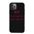 thumbnail image 1 of Funda de teléfono transparente personalizada personalizada para IPhone 14 13 11 12 Pro MAX 6s 7 8Plus X XS XR diseño de funda blanda negra imagen DIY Tan Jianjun unisex, 1 of 2