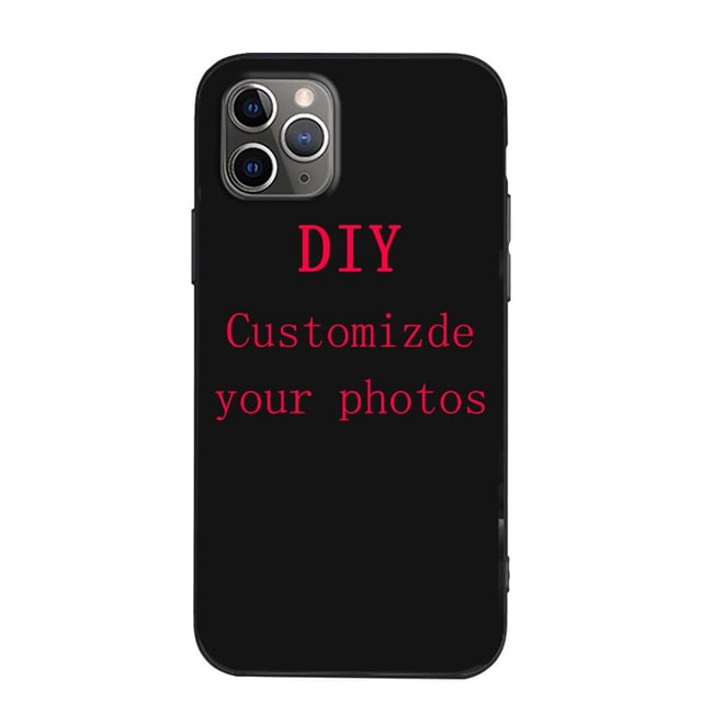 Funda de teléfono transparente personalizada personalizada para IPhone 14 13 11 12 Pro MAX 6s 7 8Plus X XS XR diseño de funda blanda negra imagen DIY Tan Jianjun unisex