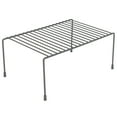 thumbnail image 2 of Smart Design Cabinet Storage Shelf Rack - Medium - 8.5 x 13.25 inch- Charcoal Gray, 2 of 7