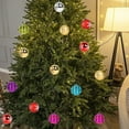 thumbnail image 2 of Tkrady Christmas Balls Ornaments,Sparkling Christmas Decoration Christmas Decoration Transparent Hanging White Christmas Tree Decoration Crafts Holiday Christmas Party Home Decoration, 2 of 6