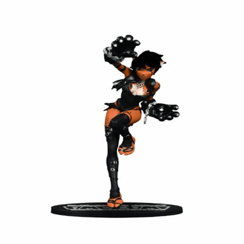 PVC statue DC DIRECT. Ame-Comi Heroine Series Cheetah V.1 Stealth variante 