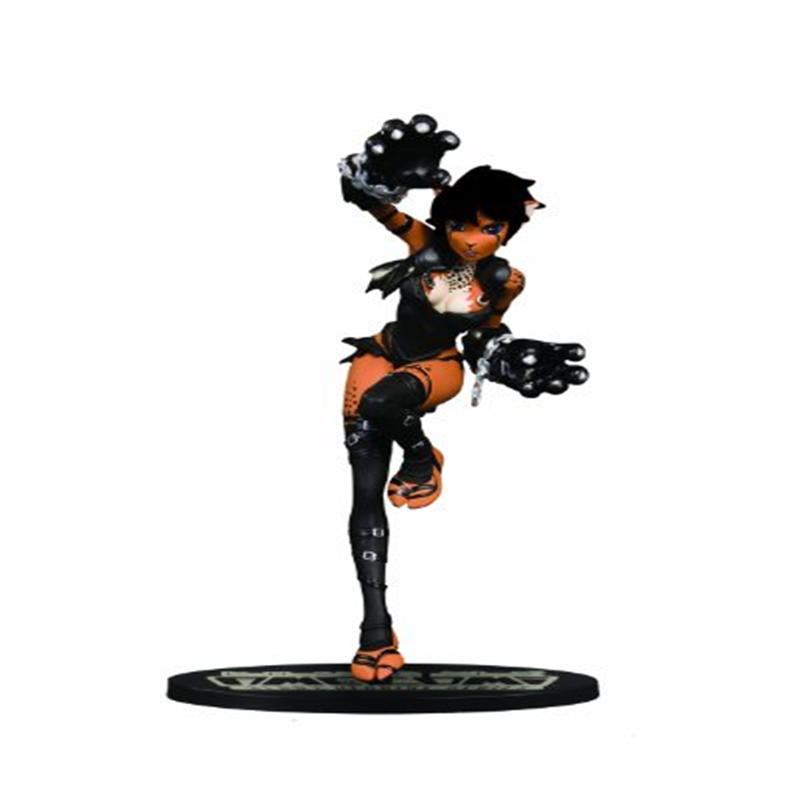 フラワープリント DC Direct Ame-Comi Heroine Series: Cheetah (V.1) Stealth Variant  ピーブイシー Figure