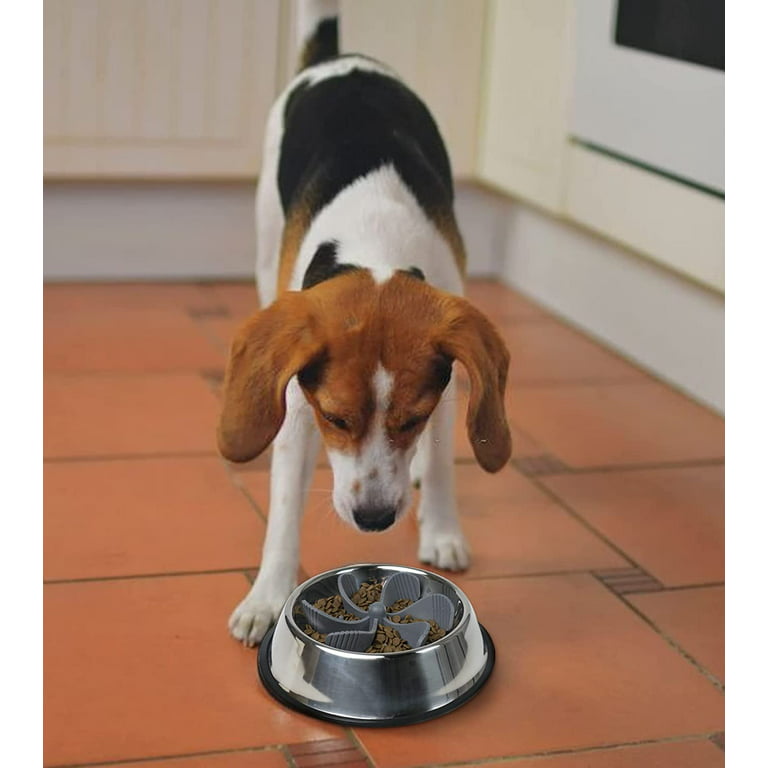 Slow Feeder Dog Bowls Large Breed, 3 Cups Dog Bowl Slow Feeder Ceramic Dog  Sl