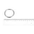 thumbnail image 4 of 304 Stainless Steel O Rings, 3 Pack 50mm Outer Dia. 5mm Thick Welded O-rings, 4 of 6