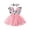 1-Red2993, variant on Tiijoy Baby Girl Leopard Cow Ruffle Romper Tutu Dress Headband Outfits