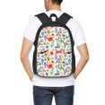 thumbnail image 6 of Daiia Hello Summer2 Backpack for Men and Women -Durable Backpack Large Capacity, Water-Resistant Bag with Adjustable Straps and Laptop Compartment, 6 of 8