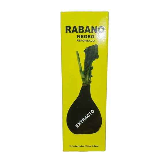 Rabano Negro En Extracto Centro Botanico Azteca Frasco DE 40 ml Caja