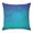 Blue, Teal, Turquoise, Mint, variant on Throw Pillow Covers 26x26 Inch, Indigo Blue Ombre Decorative Pillow Cases for Couch Sofa Bed, Geometric Stained Glass Cotton Linen Square Home Decor Pillowcases with Hidden Zipper