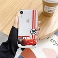 thumbnail image 4 of Funda de teléfono Cars L-Lightning m-mcQueen para Iphone 15 11 13 14 Pro Max 7 8 Plus X Xr Xs Max Se2020 12mini cubierta transparente, 4 of 5