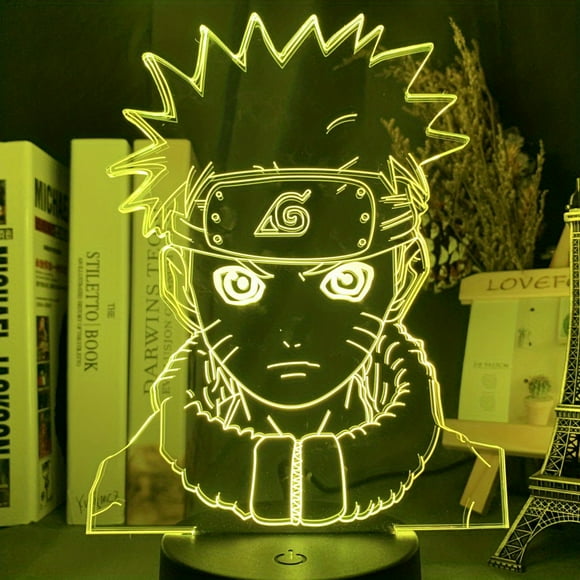 Luz De Noche LED Acrílica 3D  Modelo De Figuras De Anime  Lámpara De Mesa Decorativa Táctil  Regalos De Navidad/Año Nuevo  Regalo Para Niños