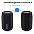 thumbnail image 5 of Bocina Zealot S32 portátil con bluetooth y wifi negra, 5 of 5