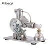 Aibecy Hot Air Stirling Engine Motor Model Electricity Power Generator Colorful LED Education Toy Scientific Gift Kits Physics Experiment