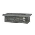 thumbnail image 4 of Bowery Hill Contemporary Propane Fire Table with Conversion Kit in Gray, 4 of 7