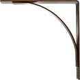 thumbnail image 4 of Ekena Millwork 3"W x 16"D x 16"H Morris Steel Bracket, Antiqued Copper, 4 of 11