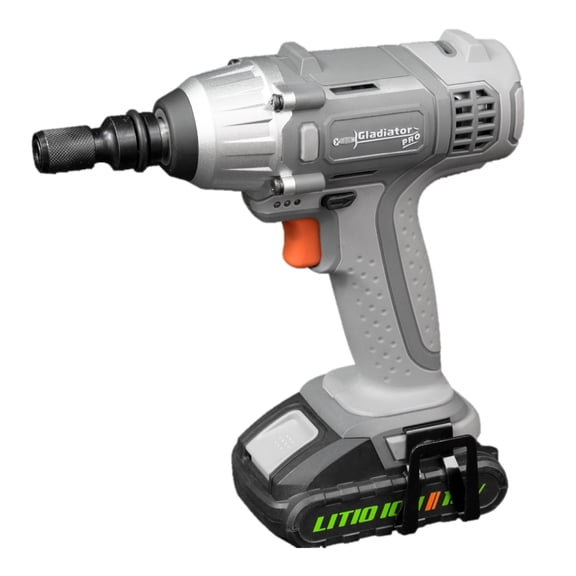Llave de Impacto Gladiator ALI 812/18 C1 con Adaptador Atornillador 18v