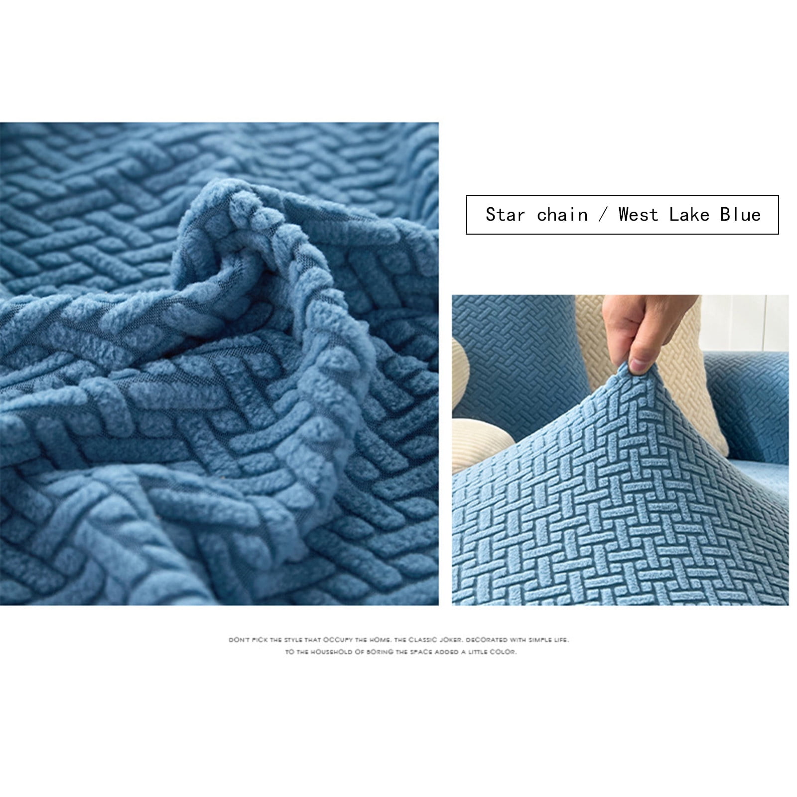 Kiplyki Sofa Cover Stretch Sofa Cover High Stretch Sofa Cover Pet Dog Friendly Non-slip Oversized Elastic Furniture Cover