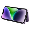 thumbnail image 4 of Nalacover for iPhone 14 Ring Holder Wallet Case with Kickstand Magnetic Clasp, Credit Card Slots Holder Premium PU Leather Purse Cover, TPU Bumper Shockproof Anti-Scratches Case,Purple, 4 of 17