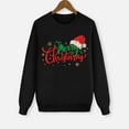 thumbnail image 2 of Christmas Sweatshirts Christmas Family Matching Outfit Pullover Crew Neck Long Sleeve Funny Christmas Tree Printed Christmas Sweater Family Loungewear Sleepwear for Mom, 2 of 6