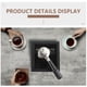 thumbnail image 2 of Contenedores de café Giros de café espresso Goma incrustada Rodilla de goma Copage Urware rectangular Hollow Estable colocación para Barista Cafe Bar inclinado Advancent HA011218-01B, 2 of 7
