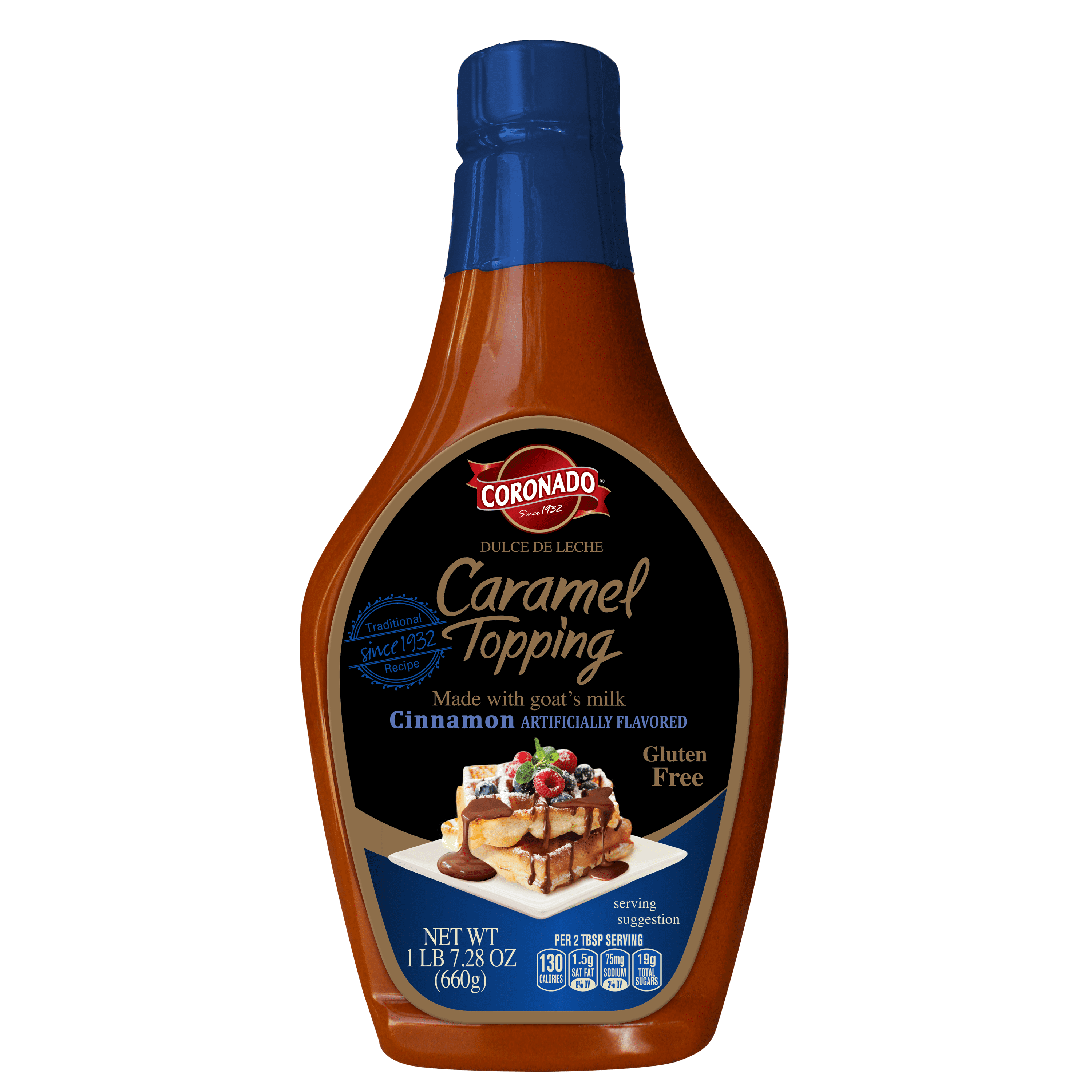 Coronado Dulce De Leche Cinnamon Topping Bottle Of 23 3 Ounces Walmart Com Walmart Com