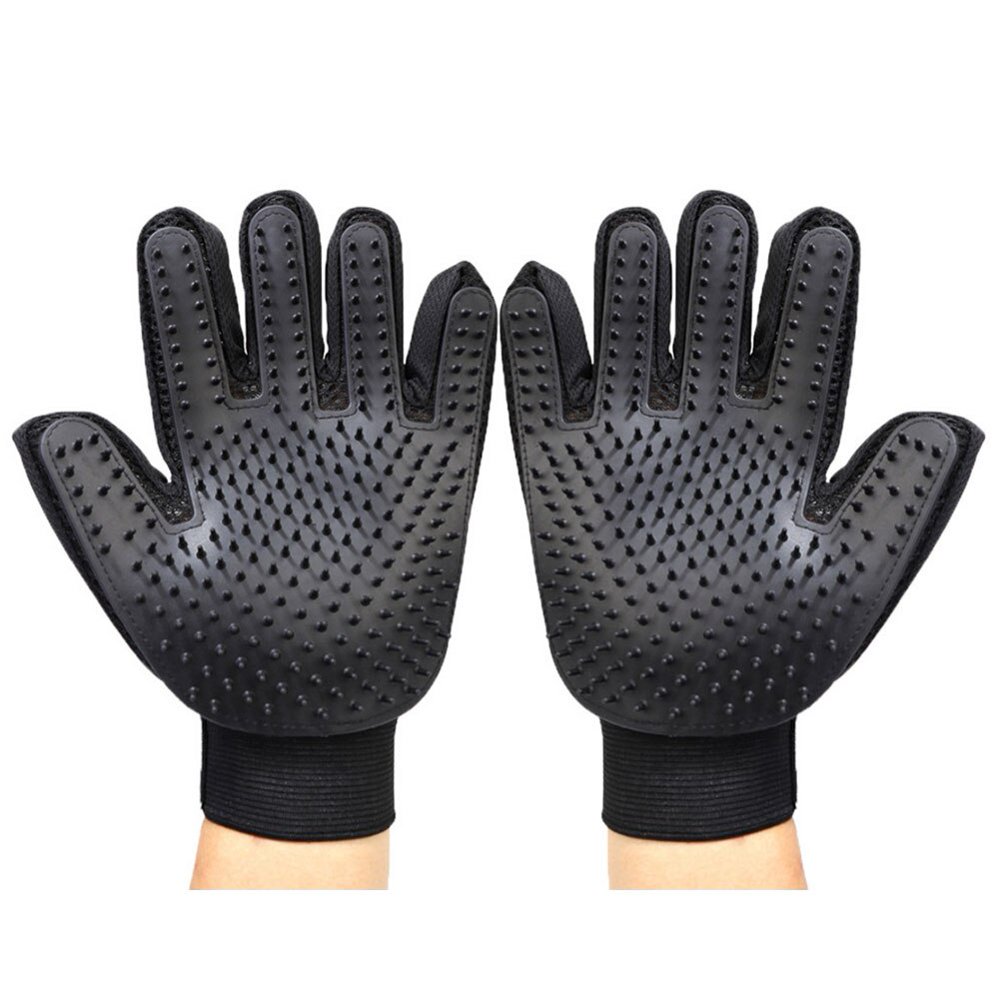VeniCare Pet Grooming Gloves Brush Dog Cat Hair Remover Mitt Massage