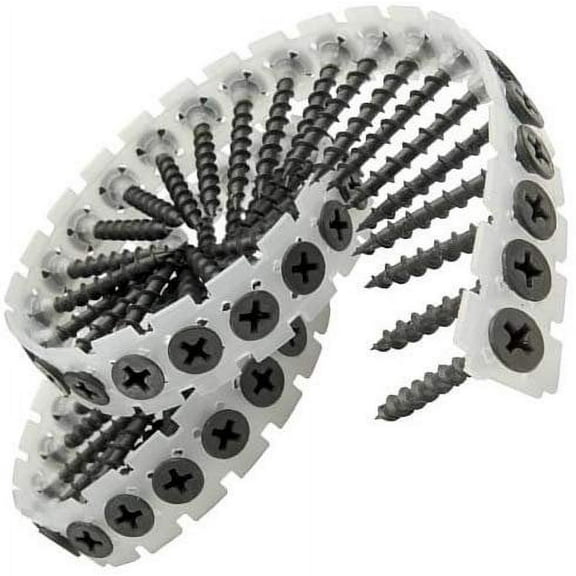 SENCO Duraspin Collated Drywall Screw - Phosphate Finish, Metal - 1 5/8 In.