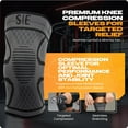 thumbnail image 3 of Special Essentials Knee Compression Sleeve Brace for Men and Women, Size L, 2 Pack, 3 of 8