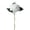 White, variant on Meiiso 11 Fork Artificial White Hydrangea (Hydrangea Stem, Dark Blue Artificial Flower), Artificial 11 Branch White Hydrangea Flower, Hydrangea Single Flower for Home Arrangement Wedding Decoration