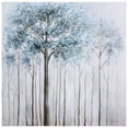 thumbnail image 3 of Empire Art Direct Winter Forest 1 Textured Metallic Hand Painted Wall Art, 36" x 36" x 1.5", Ready to hang, 3 of 6
