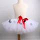 thumbnail image 5 of Disfraz de perro dálmata con tutú y lunares blancos para niñas pequeñas, falda de tul mini para fiesta de disfraces de animales, 5 of 5