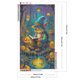 thumbnail image 2 of Pintura de diamante 5D DIY, lámpara de calabaza y decoración de abuelo, taladro redondo completo, 40x70cm, 2 of 9