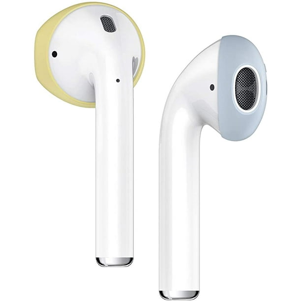 AirPods Ear tips Cover elago Ear Tips Cover Compatible with AirPod 1 & 2, 2 Pairs of 2 Colors
