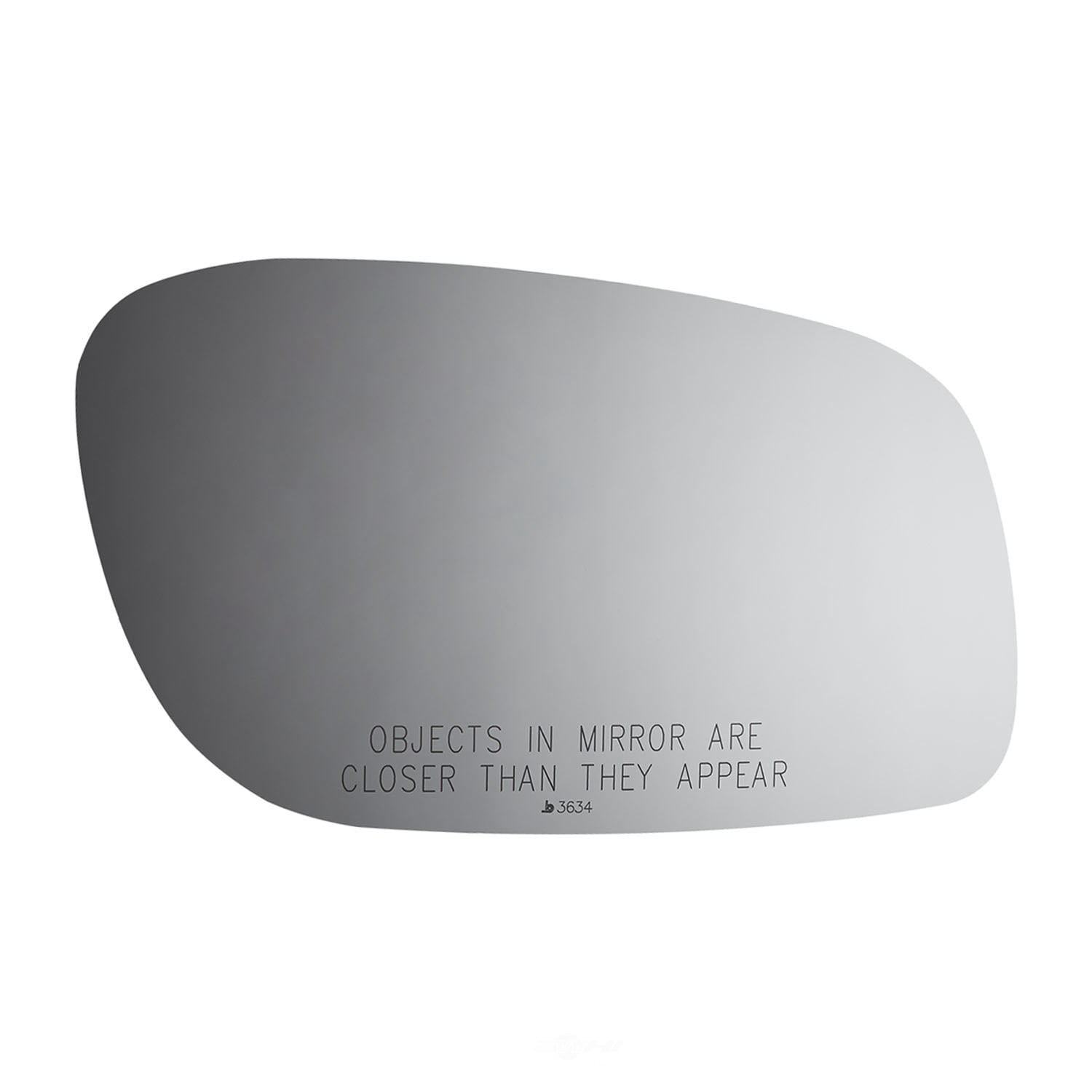 Burco Side View Mirror Replacement Glass - Clear Glass - 3634
