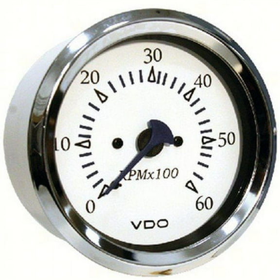 Seachoice Series Gauges 0-6,000 RPM 3-3/8" Tachometer for Sterndrive