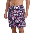 thumbnail image 2 of Fotbe cute Skull rainbow mushroom Trajes de Baño Estampados para Hombre, Shorts de Verano de Secado Rápido, Ropa de Playa, Bañadores-3X-Large, 2 of 6
