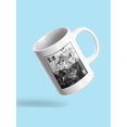 thumbnail image 3 of Black And White Koi Fish Mug - Smartprints Designs,, 3 of 4