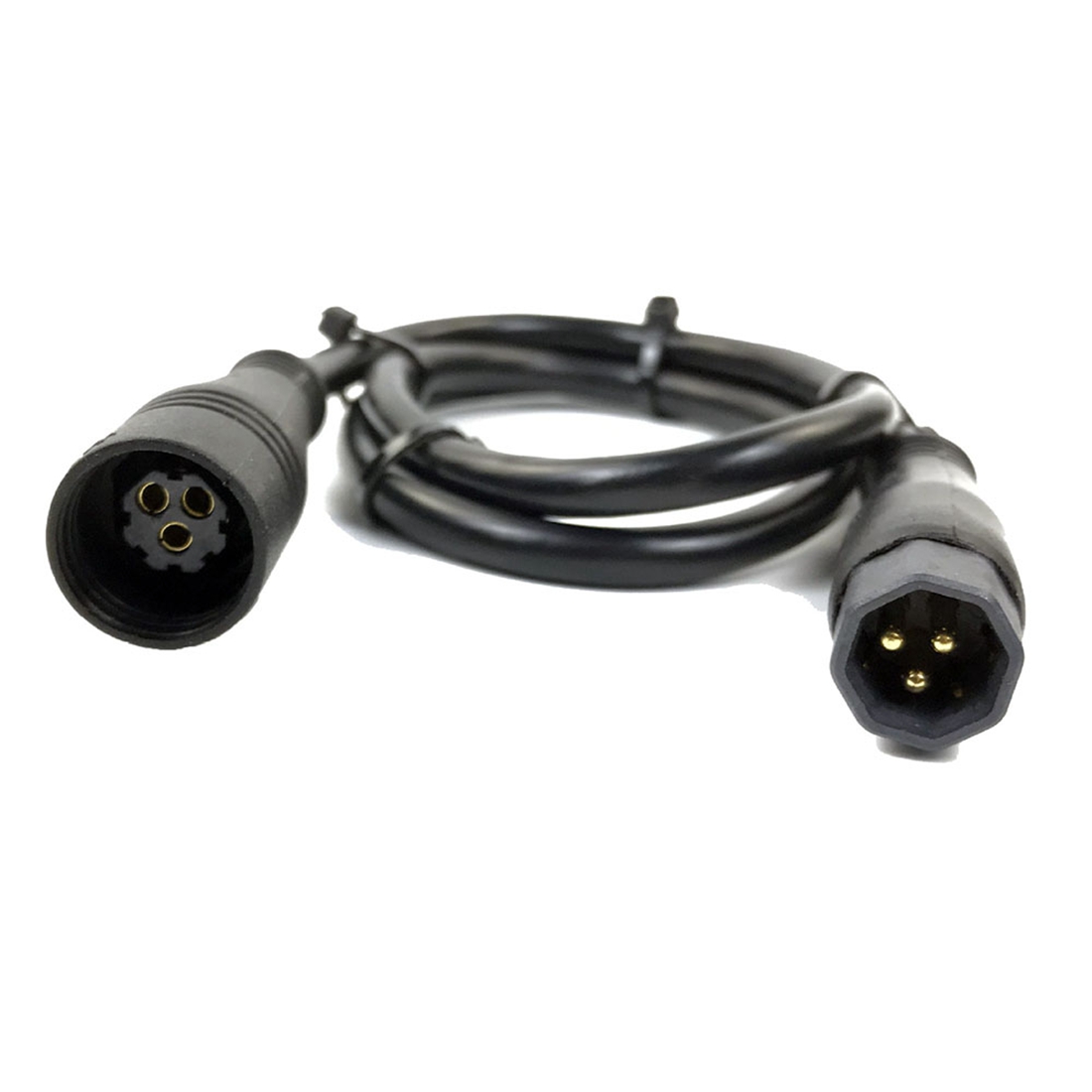 9 Pin Wheel Hub Motor Cable 60cm EBike Motor Extension Cable Female To 