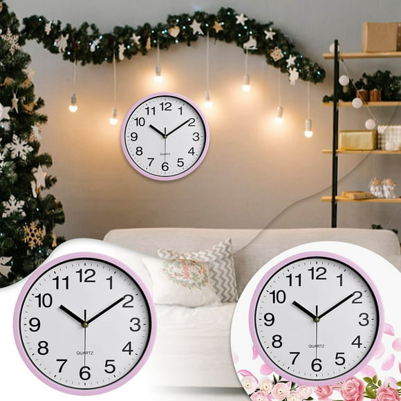 SHAGUOZHOU 10 Inch Wall Clock Living Room Quartz Clock Bedroom Living Room Wall Clock Clock Decoration Suitable For Viewing Digital Pocket Watch for Digital Water Timer