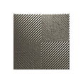 thumbnail image 1 of Fasade - Quattro Galvanized Steel Decorative Wall Panel - Fast and Easy Installation (12" X 12" Sample), 1 of 1