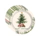 thumbnail image 2 of Paquete de 16 platos de papel con diseño de árbol de Navidad | Bandejas desechables de 23 y 18 cm para fiestas y cumpleaños | Vajilla festiva para postres y aperitivos, 2 of 5