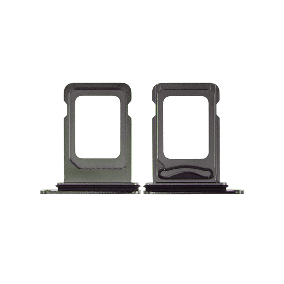 Replacement Dual Sim Card Tray Compatible With iPhone 11 Pro / 11 Pro Max (Matte Midnight Green)