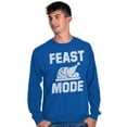 thumbnail image 5 of Feast Mode Thanksgiving Long Sleeve TShirt Men Women Brisco Brands S, 5 of 6