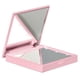 thumbnail image 1 of Portable Makeup Mirror, 3inch with 6 LEDs, Compact Handheld Lighted Mirror for Travel, 1 of 5