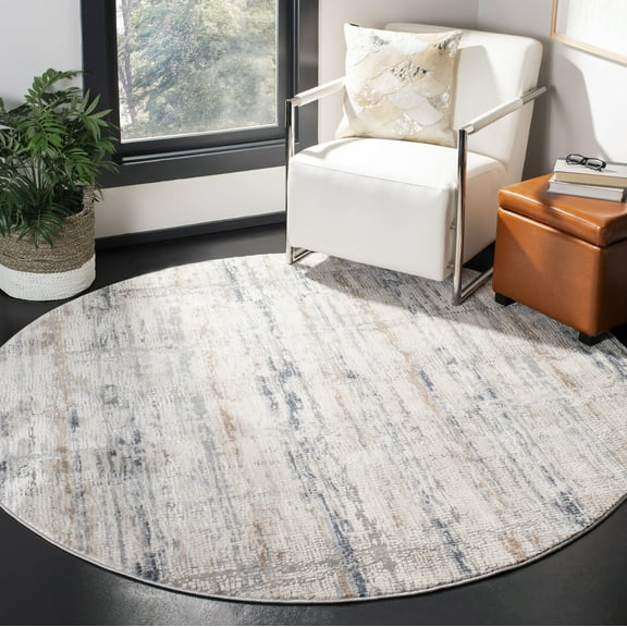 Safavieh  Invista Litzy Contemporary Rug 6'7" x  6'7" 6' Round Indoor Round