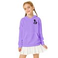 thumbnail image 6 of Tisuna Toddler Hoodies Girls Relaxed Fit Cartoon Print Hoodie With Kangaroo Pocket Teen And Youth Sports Casual Long Sleeve Pullovers Size 5-6 Years, 6 of 6