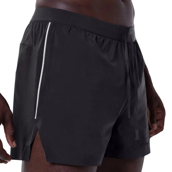 Men’s 4'' Athletic Shorts Quick Dry Loose Fit Elastic Drawstring Waist Workout Gym Running Shorts with Towel Loop and Earbud Pocket