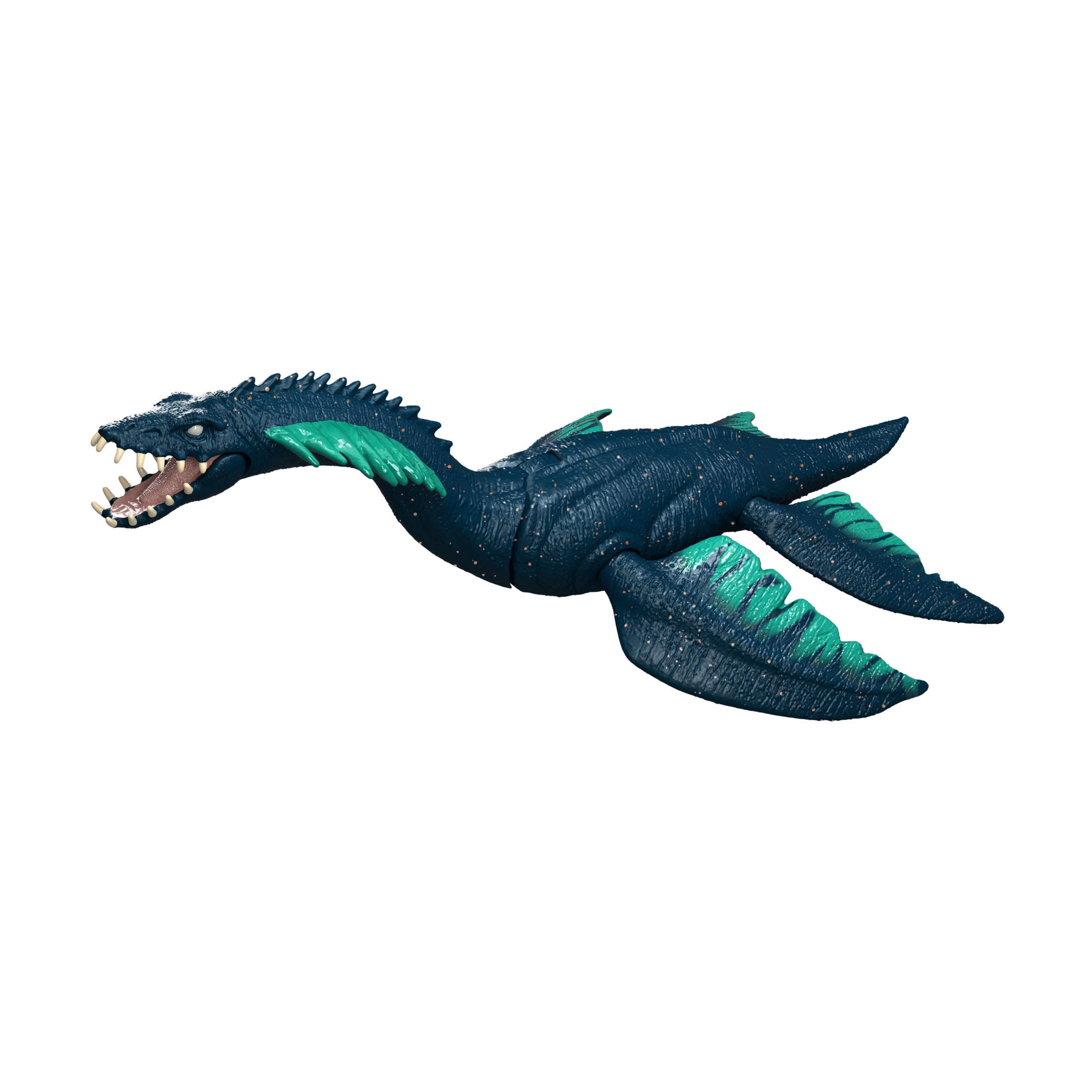 Jurassic World Frenzy Pack Plesiosaurus Dinosaur Figure, Authentic Toy, Digital Play
