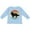 AE-Light Blue, variant on Inktastic Sheltie Dog Gift Retro Boys or Girls Long Sleeve Toddler T-Shirt